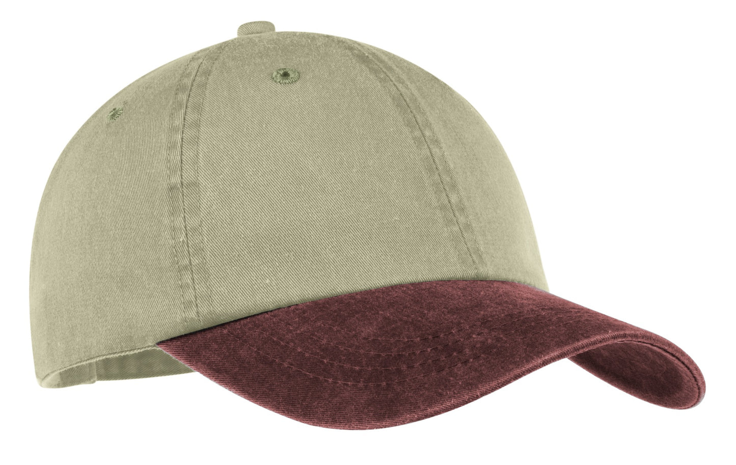 Port & Company® -Two-Tone Pigment-Dyed Cap. CP83