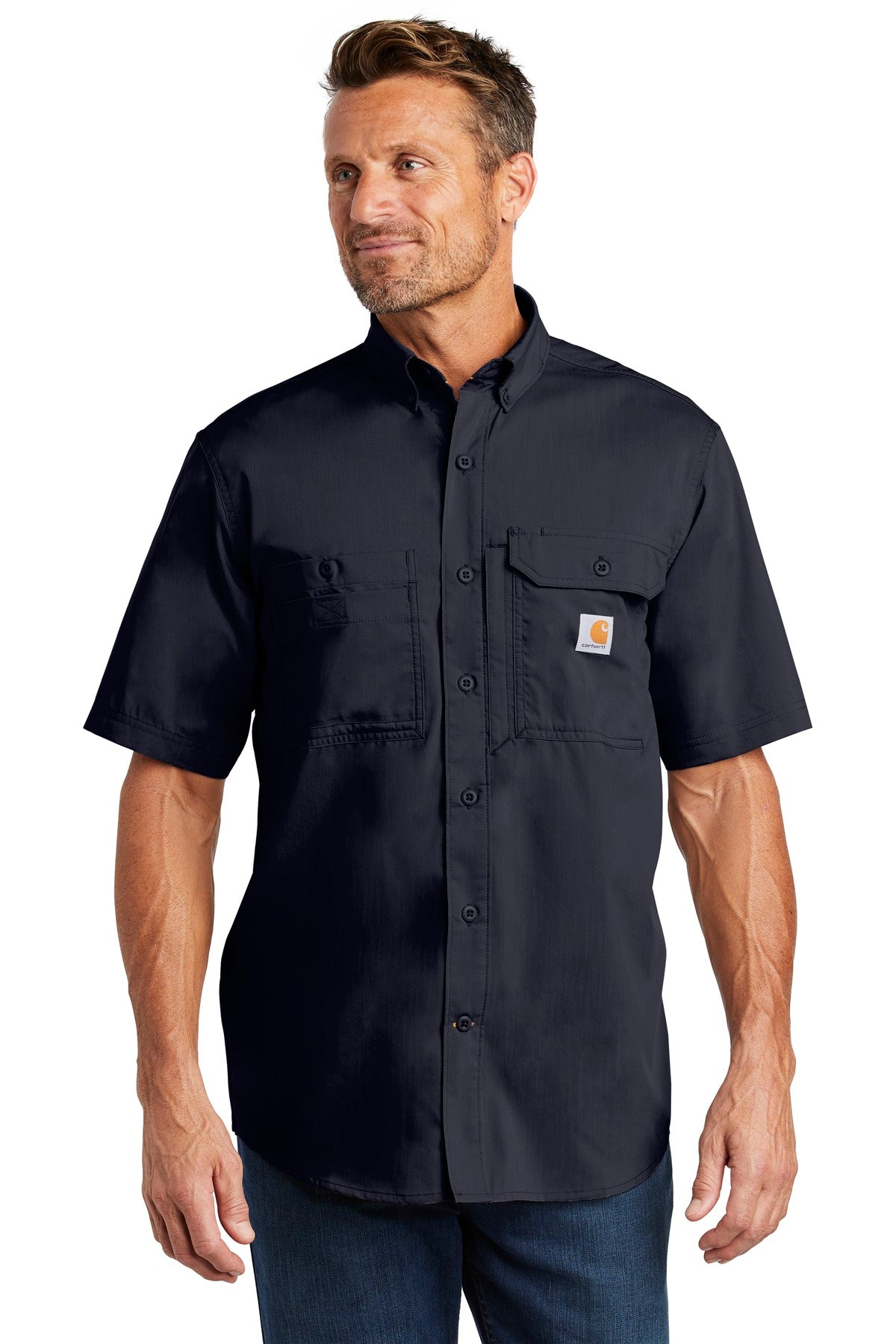 Carhartt Force ® Ridgefield Solid Short Sleeve Shirt. CT102417
