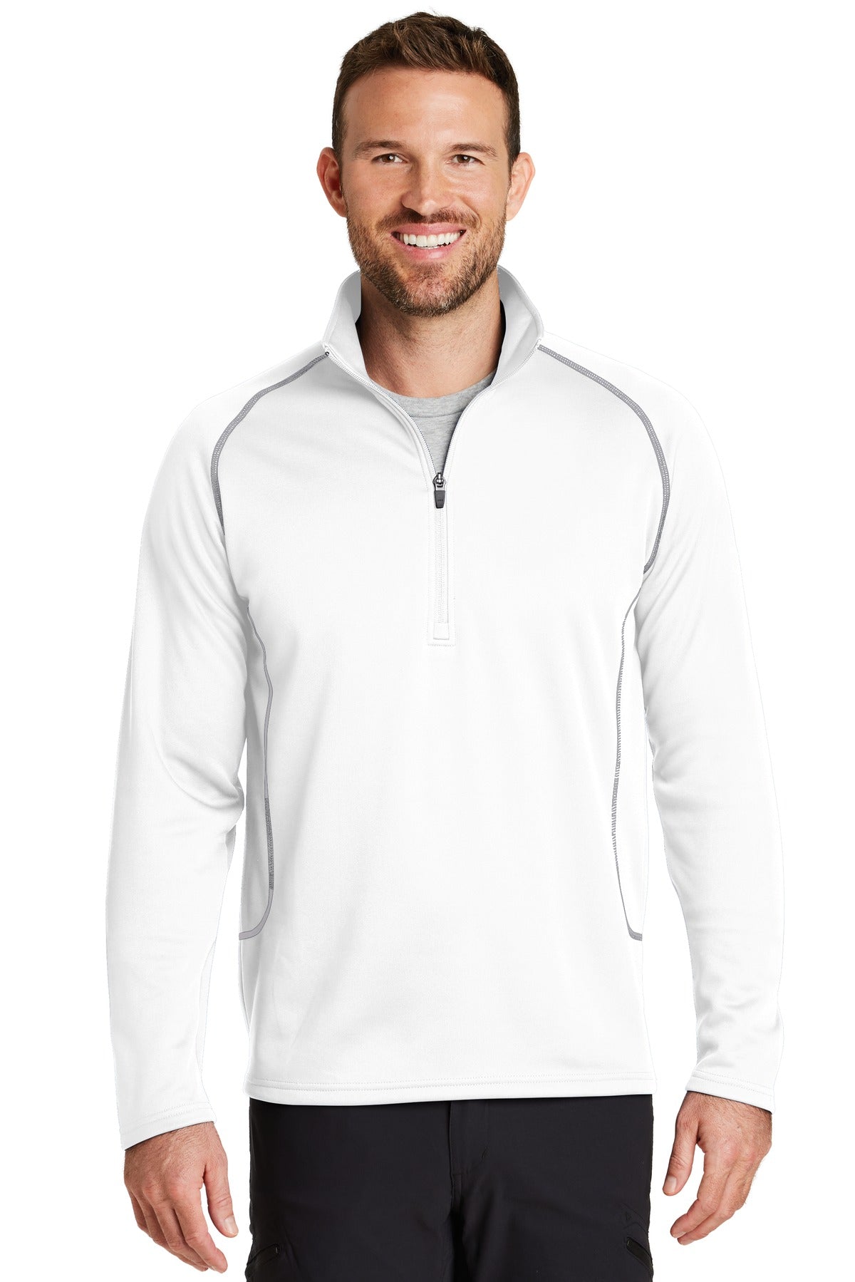 Eddie Bauer® Smooth Fleece Base Layer 1/2-Zip. EB236