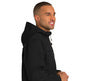 Port Authority® Textured Hooded Soft Shell Jacket. J706