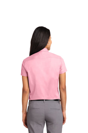 Port Authority SS Light Pink Shirt L508 (Women's)