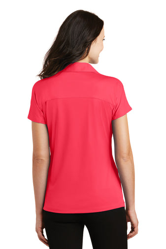 Port Authority SS Hibiscus Crossover Raglan Pink Polo L575 (Women's)