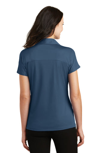 Port Authority SS Regatta Blue Crossover Raglan Polo L575 (Women's)