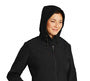 Port Authority® Ladies Textured Hooded Soft Shell Jacket L706