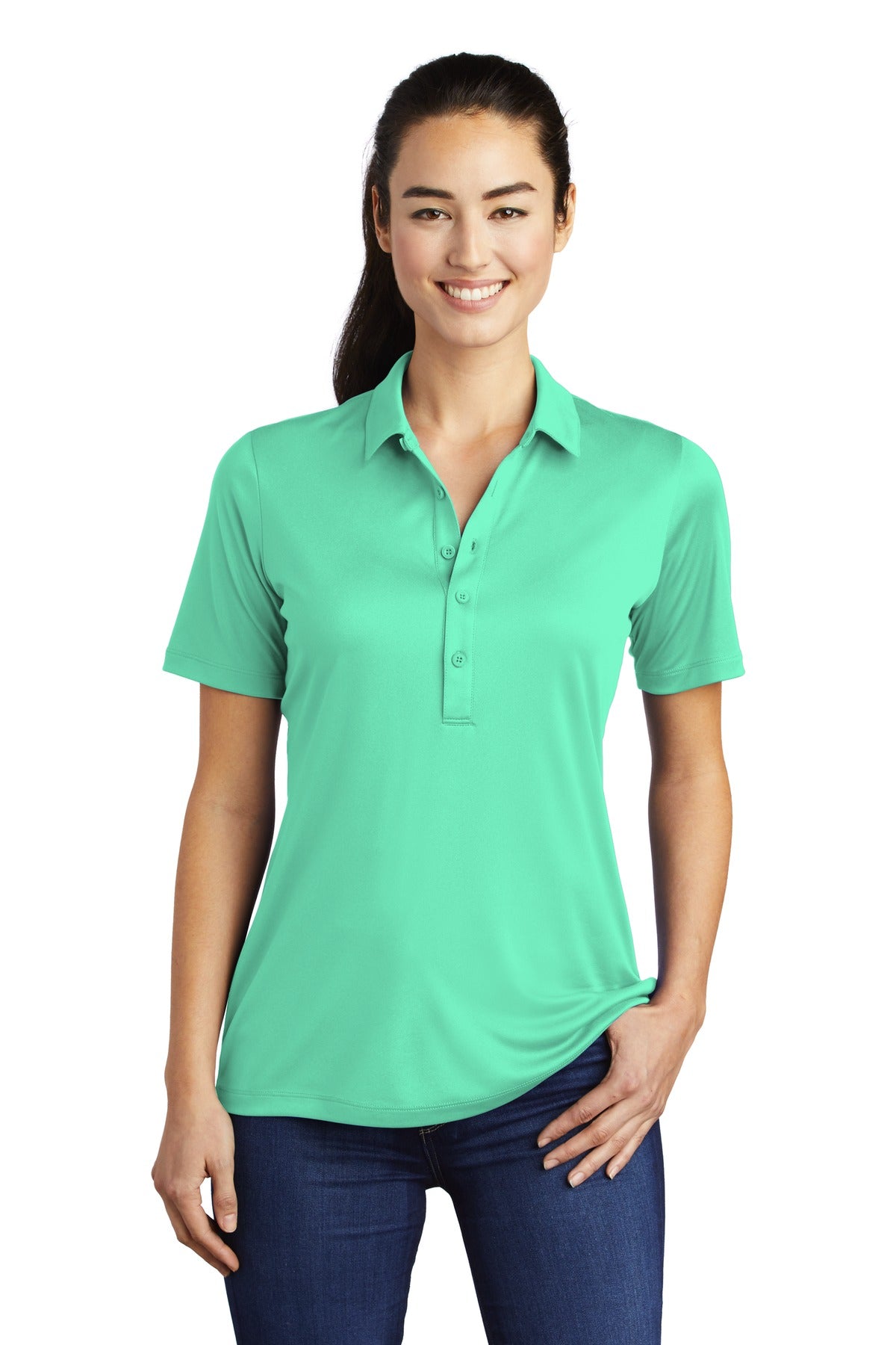 Sport-Tek® Ladies Posi-UV ™ Pro Polo. LST520
