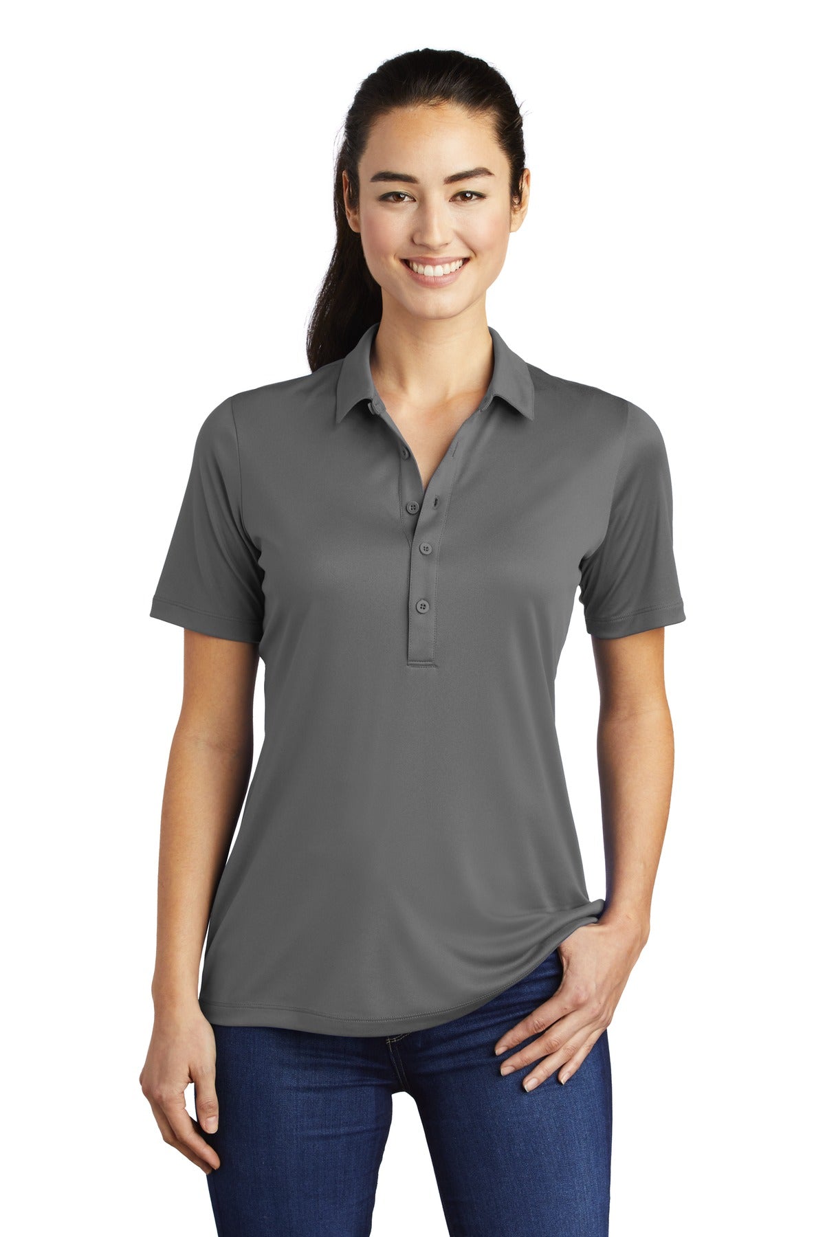 Sport-Tek® Ladies Posi-UV ™ Pro Polo. LST520