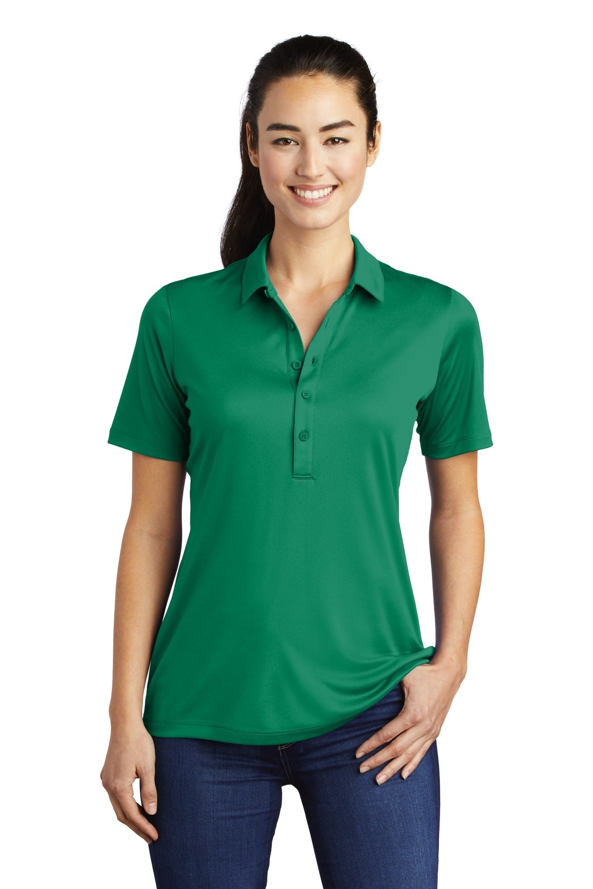 Sport-Tek® Ladies Posi-UV ™ Pro Polo. LST520