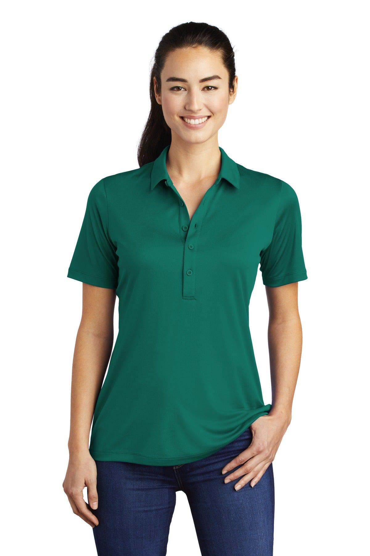 Sport-Tek® Ladies Posi-UV ™ Pro Polo. LST520