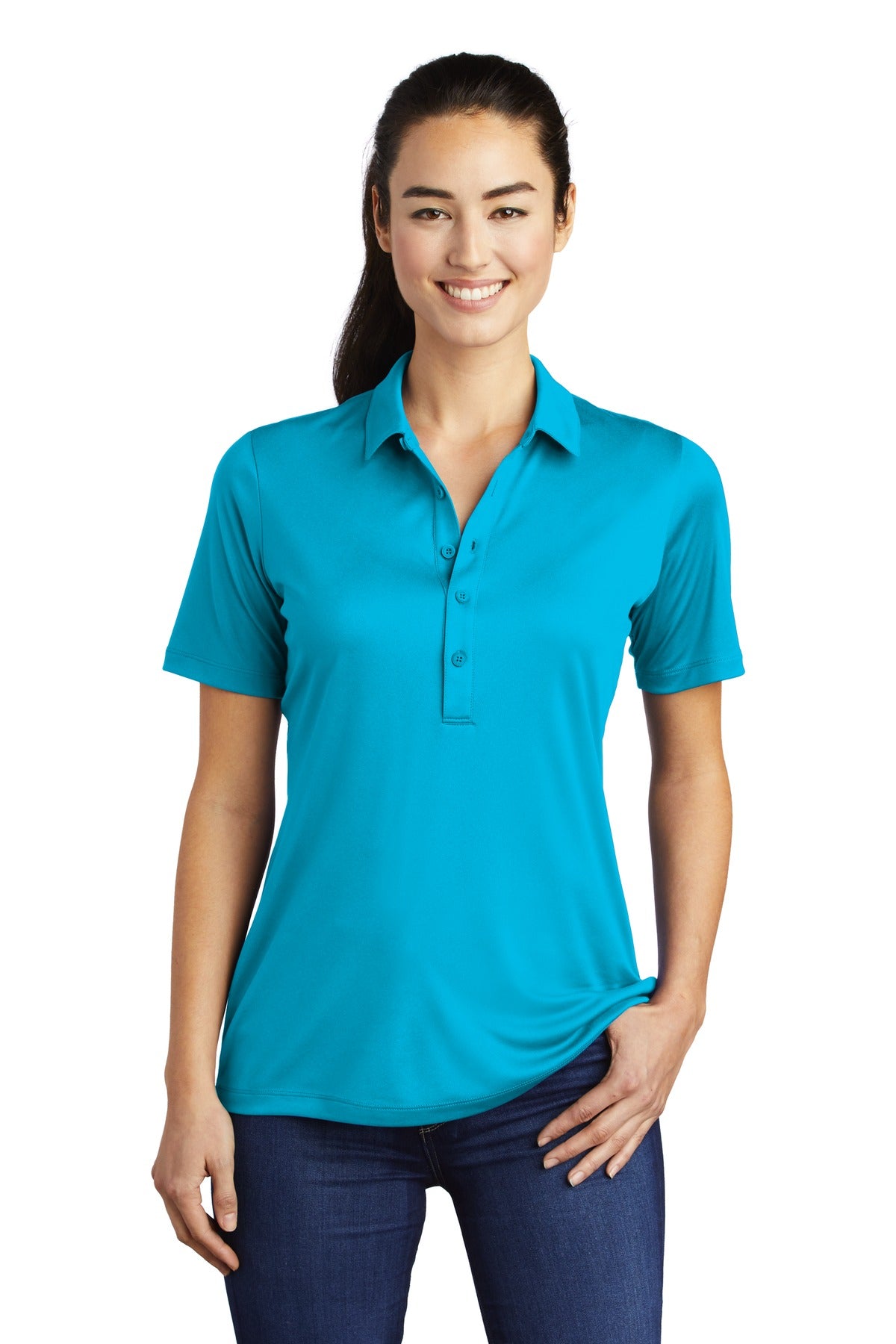 Sport-Tek® Ladies Posi-UV ™ Pro Polo. LST520