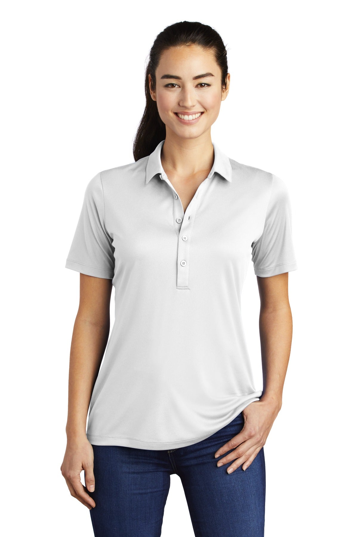 Sport-Tek® Ladies Posi-UV ™ Pro Polo. LST520