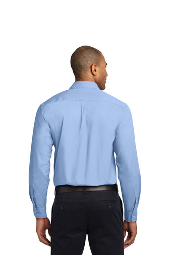 Port Authority LS Light Blue Shirt S608 (Men's)
