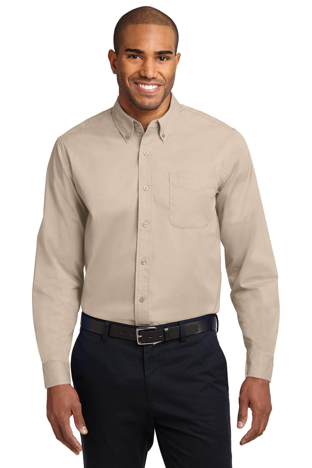 Port Authority LS Stone Shirt S608S (Men's)