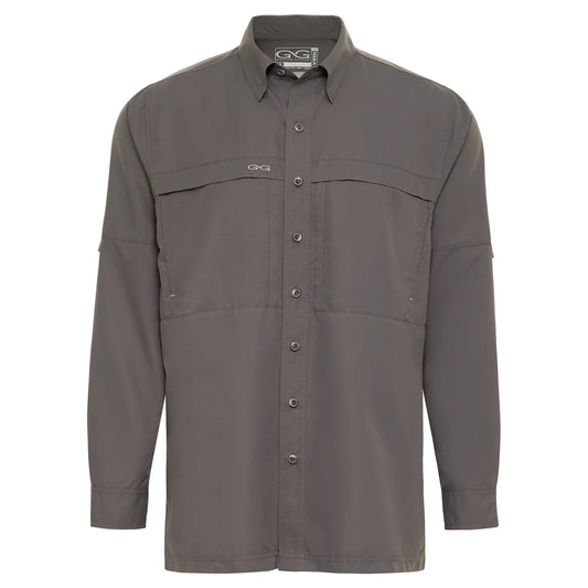 Game Guard LS Gun Metal MicroFiber Fishing Shirt 1024GUN!