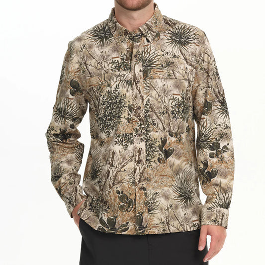 GameGuard Long Sleeve Men's Camo Explorer Shirt 1084GGC