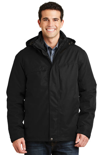 Port Authority® Herringbone 3-in-1 Parka J302@