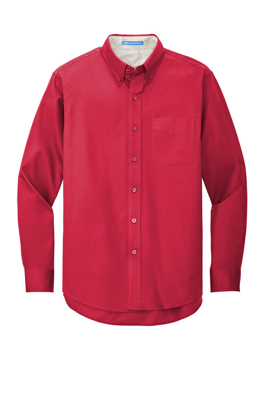 Port Authority LS Red Shirt S608 (Men's)++