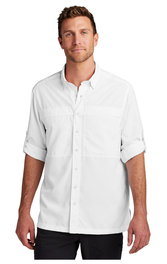 Port Authority Long Sleeve White Daybreak Shirt W960