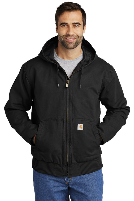 Carhartt® Tall Washed Duck Active Jacket Black CT104050