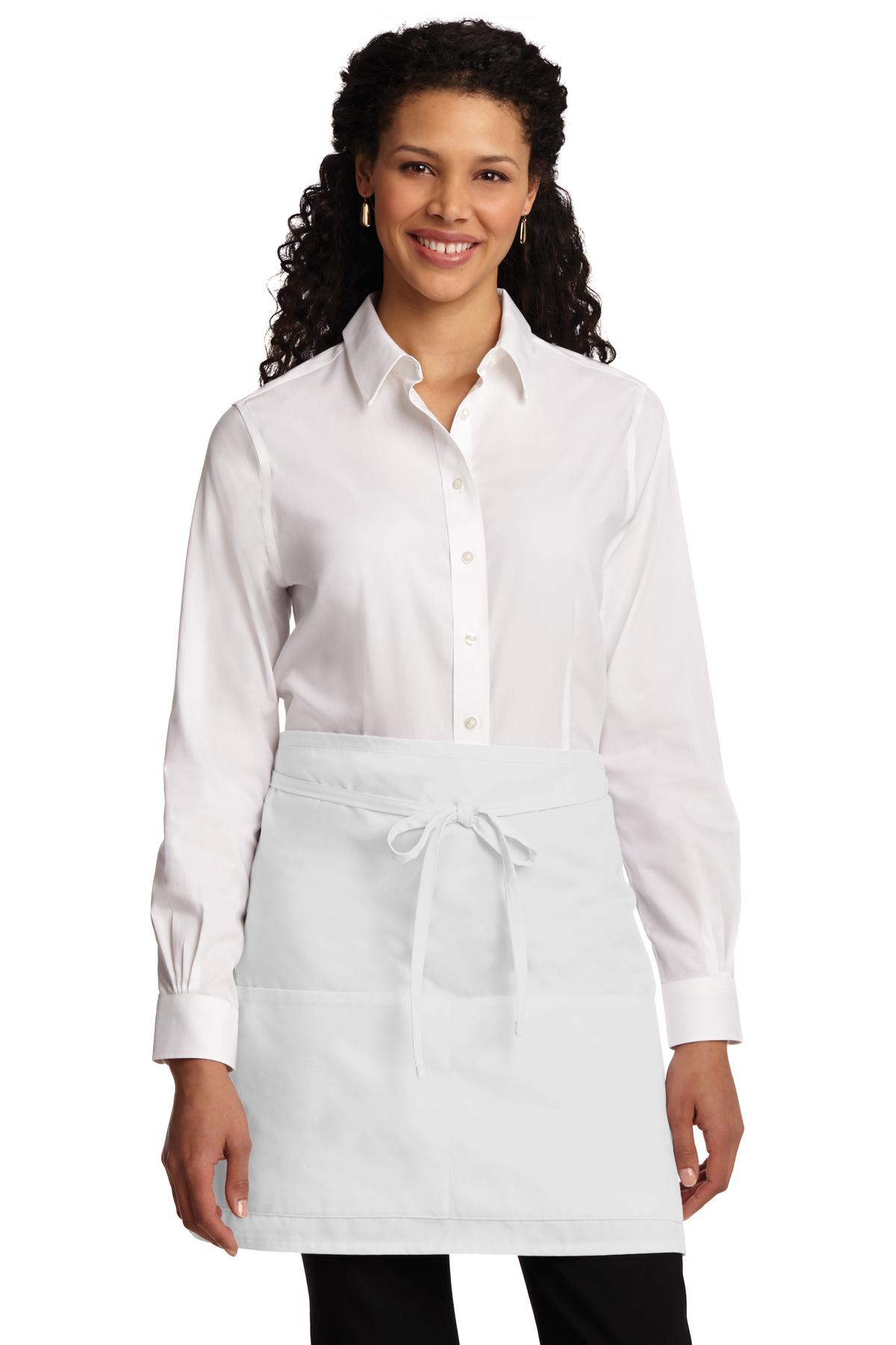 Port Authority® Easy Care Half Bistro Apron with Stain Release. A706
