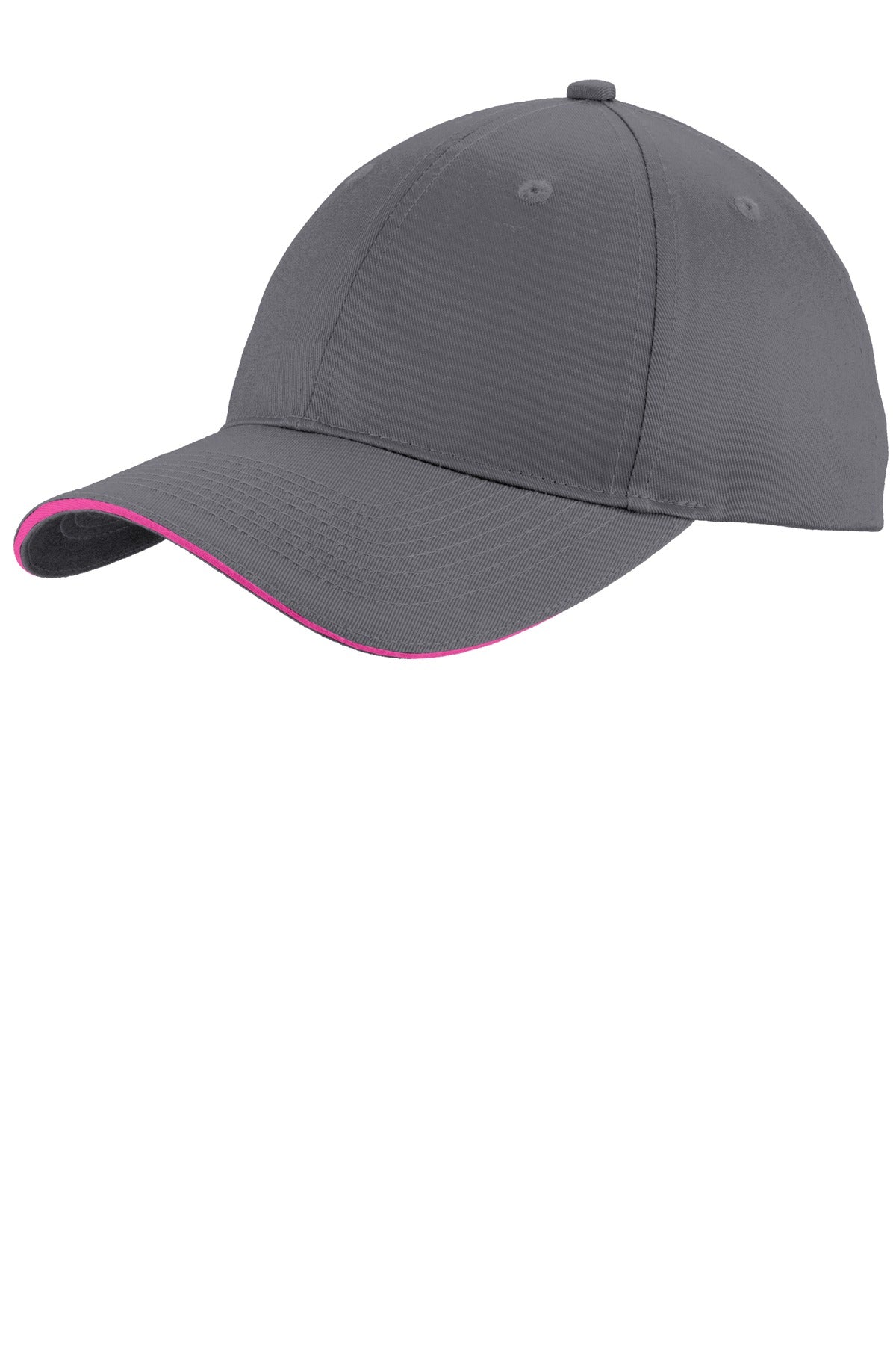 Port & Company® Unstructured Sandwich Bill Cap. C919