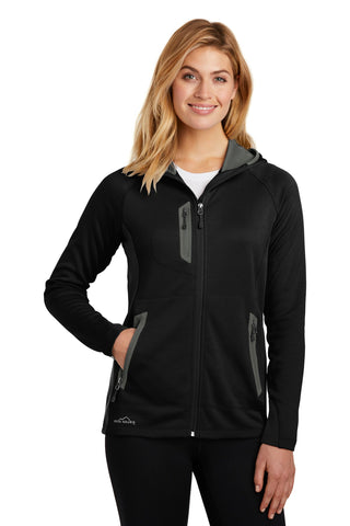 Eddie Bauer ® Ladies Sport Hooded Full-Zip Fleece Jacket. EB245