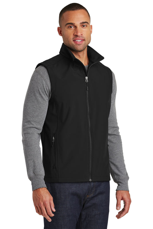 Port Authority Soft-Shell Black Vest J325G (Men's)