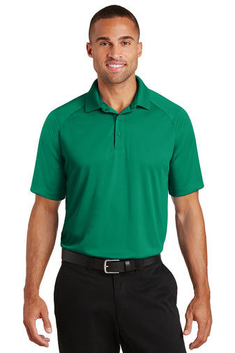 Port Authority SS Jewel Green Crossover Raglan Polo K575 (Men's)