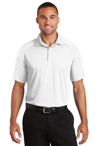 Port Authority SS White Crossover Raglan Polo K575 (Men's) #