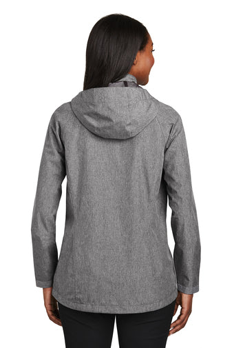 Port Authority Ladies Torrent Dark Grey Heather Waterproof Jacket L333 #