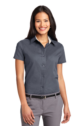 Port Authority SS Steel Shirt L508 (Women's)##