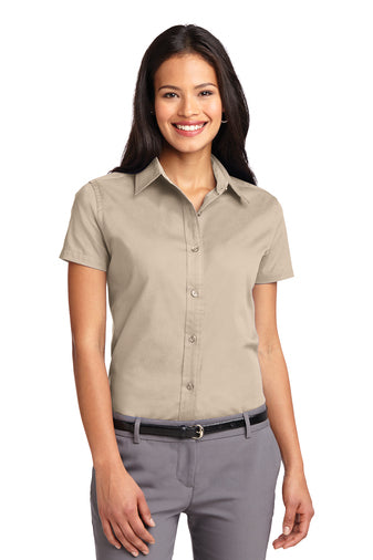 Port Authority SS Stone Shirt L508 (Women's)##