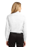Port Authority LS White Shirt L608 (Women's)