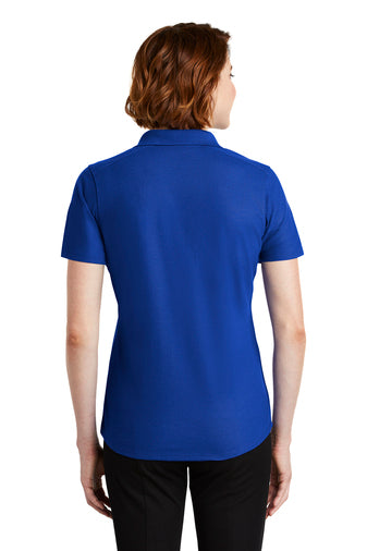 Port Authority Ladies True Royal Blue EZPerformance Pique Polo LK600