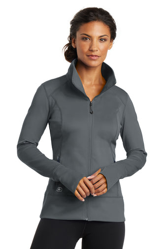 OGIO ENDURANCE Ladies Gear Grey Fulcrum Full-Zip LOE700