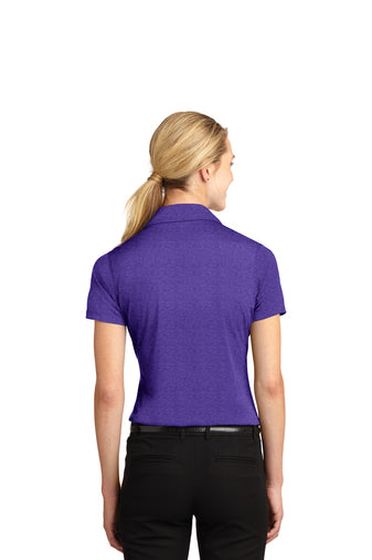 Sport-Tek Ladies Varsity Purple Heather Contender Polo LST660