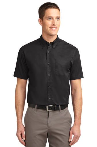 Port Authority SS Black Shirt S508 (Men's)