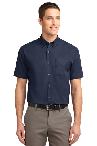 Port Authority SS Navy Shirt S508 (Men's)##