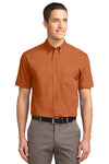 Port Authority SS Texas Orange Shirt S508 (Men's)