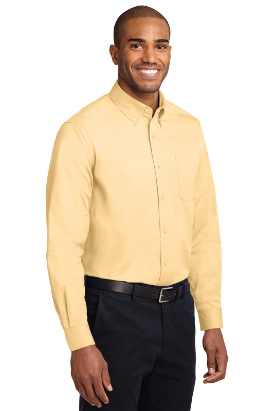 Port Authority LS Yellow Shirt S608 (Men's)