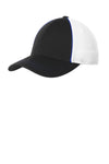 Sport-Tek® Piped Mesh Back Cap. STC29
