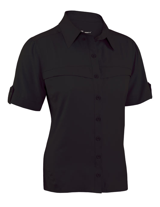 Pro Celebrity Black Ladies Fishing Shirt FSL189^^^